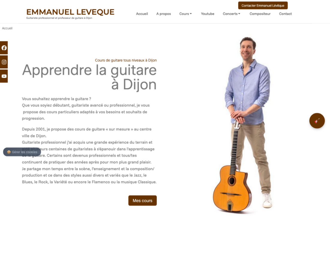 site vitrine emmanuelleveque.fr par studio-imagissime.com