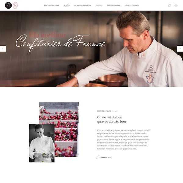 ite internet vitrine confiture-bruneton.fr par studio-imagissime.com